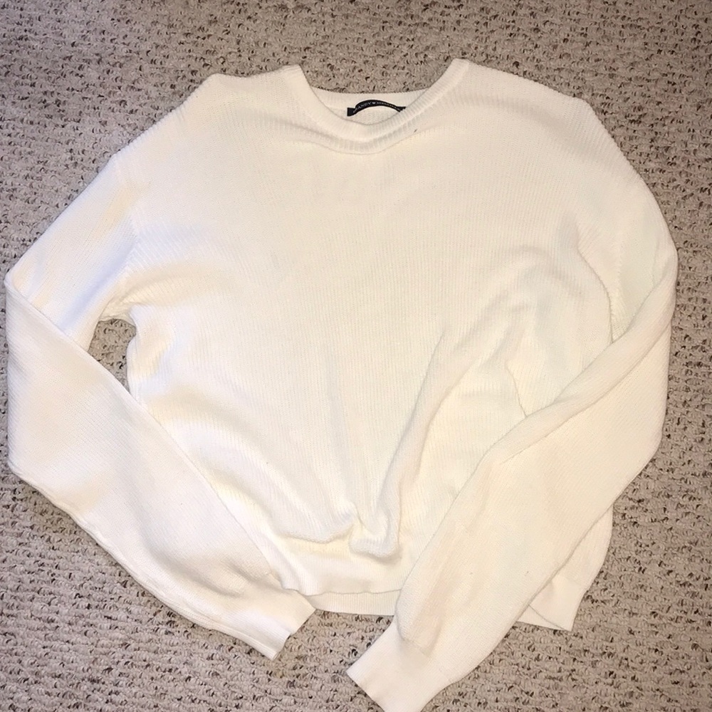 White sweater